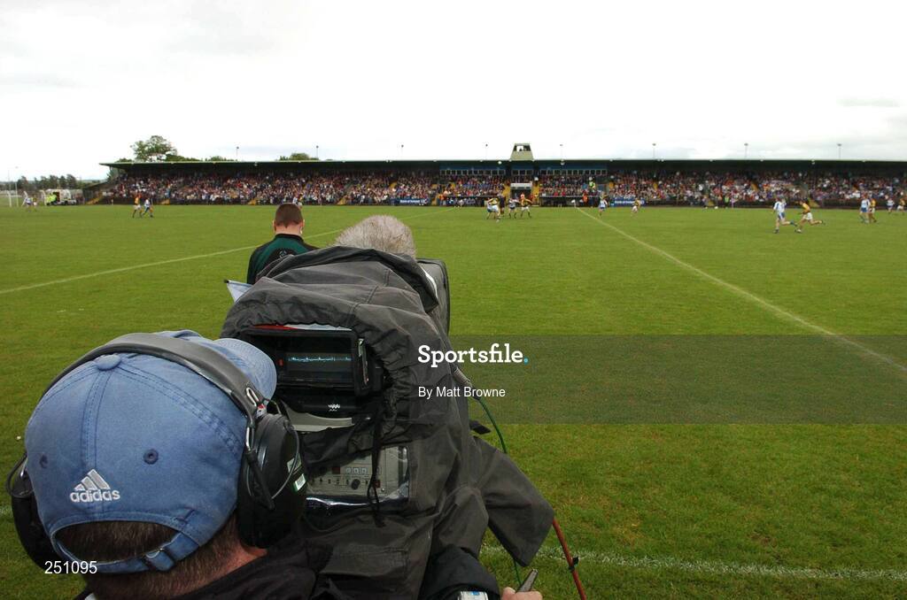 3 June 2007; The start of the first televised championship game in Dungarvan. Bank of Ireland Munster Senior Football Championship Semi-Final, Waterford v Kerry, Fraher Field, Dungarvan, Co. Waterford. Picture credit: Matt Browne / SPORTSFILE