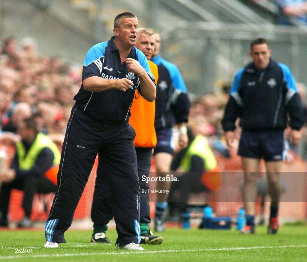 17 June 2007; Dublin manager Paul Caffrey during the game. Bank of Ireland Leinster Senior Football Championship Quarter-Final Replay, Dublin v Meath, Croke Park, Dublin. Picture credit: Pat Murphy / SPORTSFILE