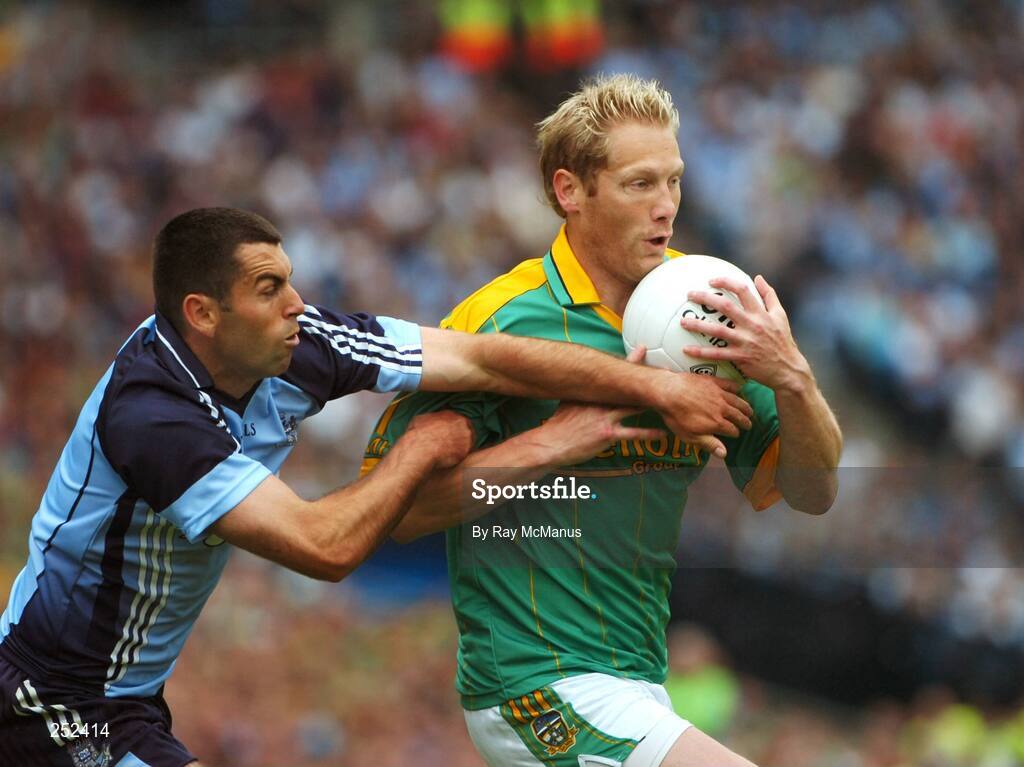 17 June 2007; Graham Geraghty, Meath, in action against David Henry, Dublin. Bank of Ireland Leinster Senior Football Championship Quarter-Final Replay, Dublin v Meath, Croke Park, Dublin. Picture credit: Ray McManus / SPORTSFILE