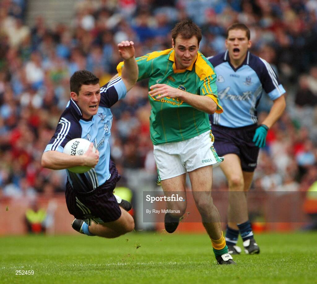 17 June 2007; Colin Moran, Dublin, in action against Stephen McGabhan, Meath. Bank of Ireland Leinster Senior Football Championship Quarter-Final Replay, Dublin v Meath, Croke Park, Dublin. Picture credit: Ray McManus / SPORTSFILE