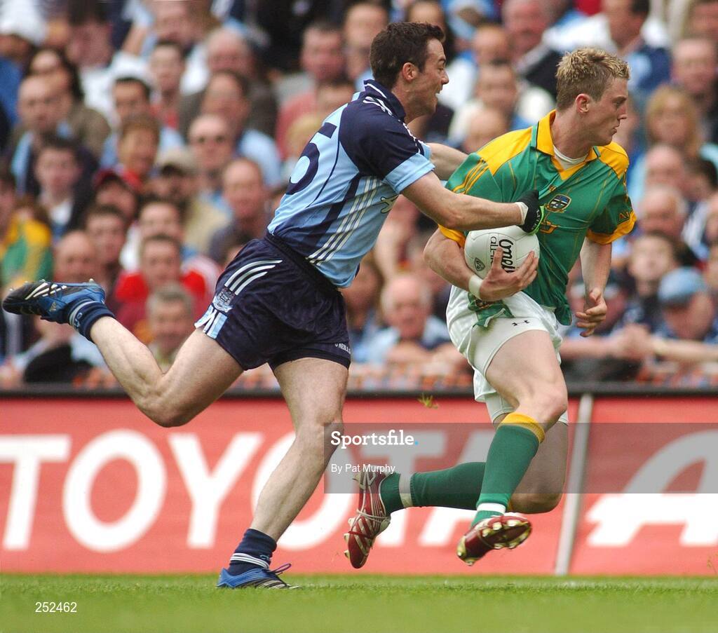 17 June 2007; Kevin Reilly, Meath, in action against Ray Cosgrove, Dublin. Bank of Ireland Leinster Senior Football Championship Quarter-Final Replay, Dublin v Meath, Croke Park, Dublin. Picture credit: Pat Murphy / SPORTSFILE