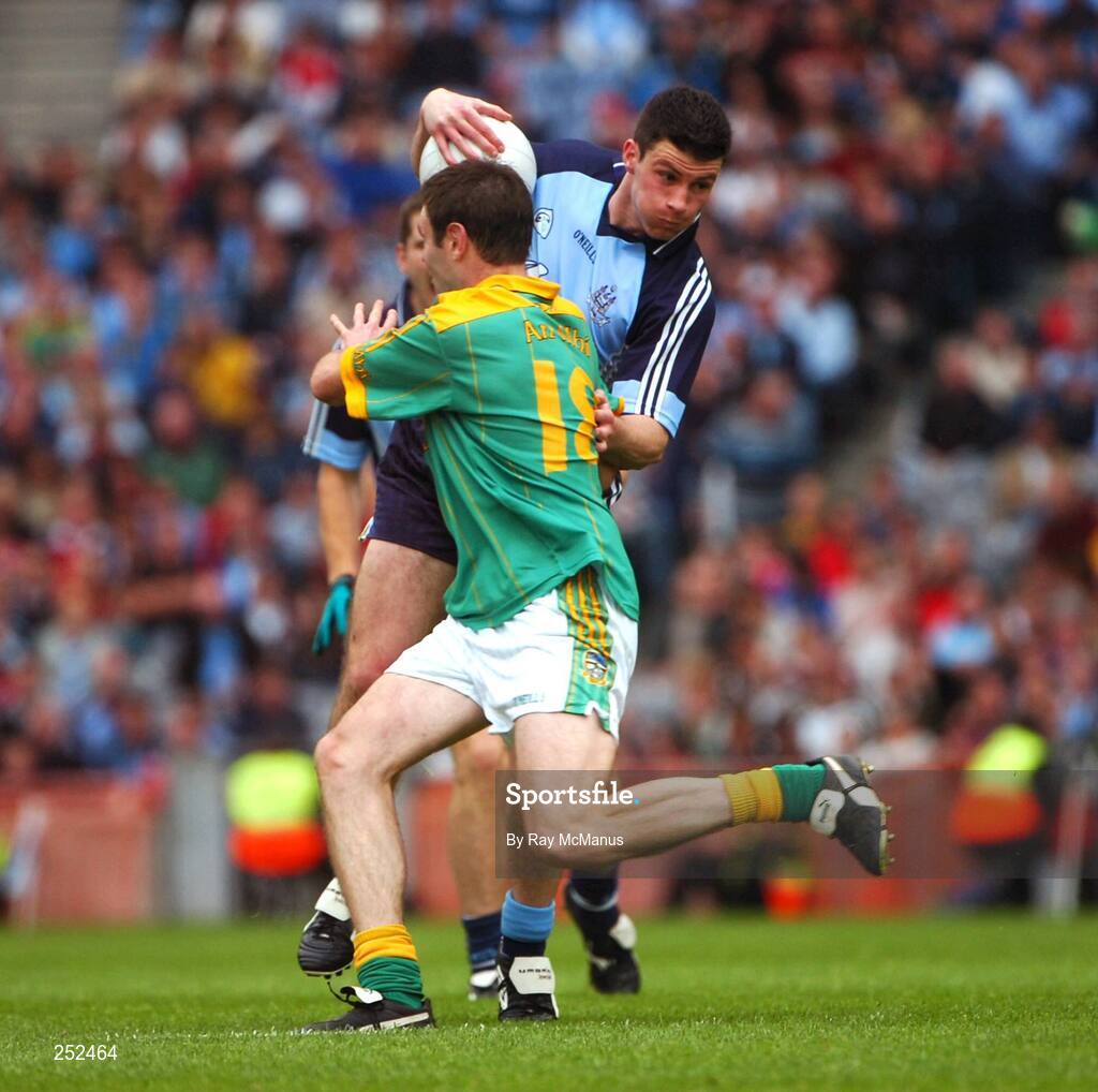 17 June 2007; Colin Moran, Dublin, in action against Stephen McGabhan, Meath. Bank of Ireland Leinster Senior Football Championship Quarter-Final Replay, Dublin v Meath, Croke Park, Dublin. Picture credit: Ray McManus / SPORTSFILE