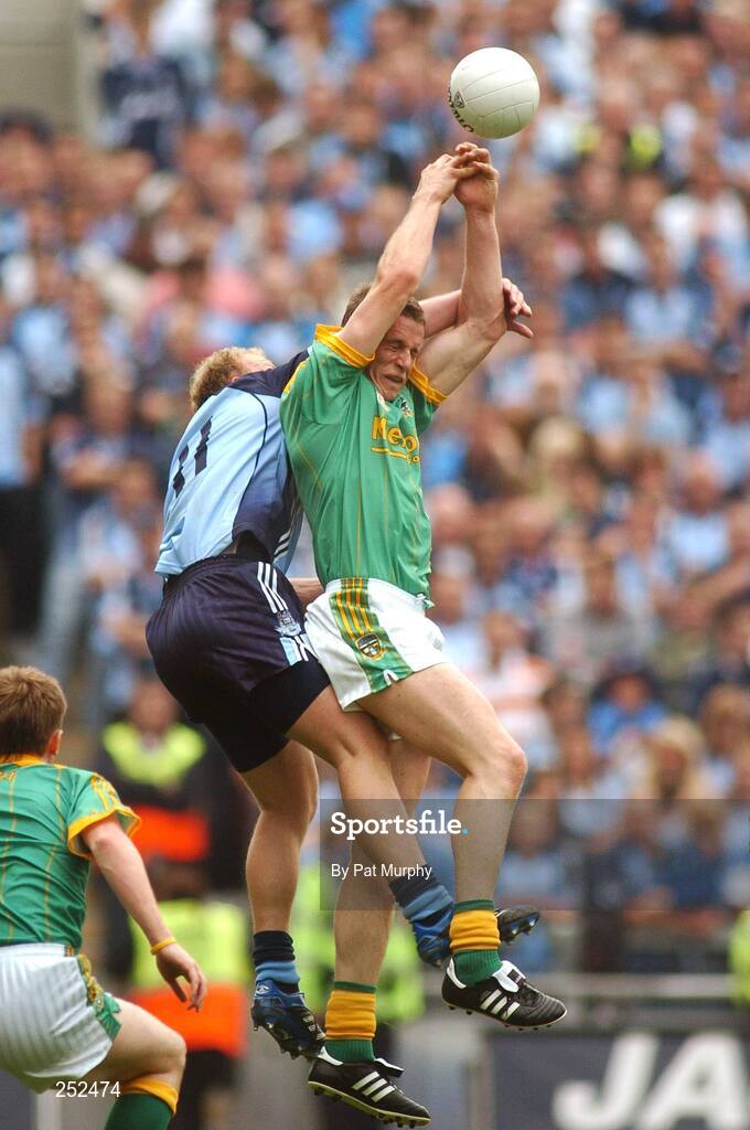 17 June 2007; Mark Ward, Meath, in action against Shane Ryan, Dublin. Bank of Ireland Leinster Senior Football Championship Quarter-Final Replay, Dublin v Meath, Croke Park, Dublin. Picture credit: Pat Murphy / SPORTSFILE