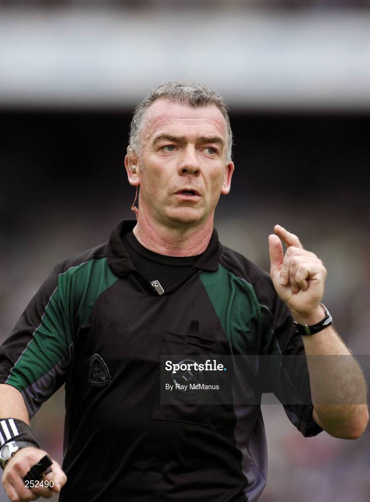 17 June 2007; Referee Pat McEnaney. Bank of Ireland Leinster Senior Football Championship Quarter-Final Replay, Dublin v Meath, Croke Park, Dublin. Picture credit: Ray McManus / SPORTSFILE