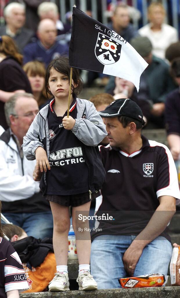 17 June 2007; Sheila Gorman, from Sligo, cheer on her team. Bank of Ireland Connacht Senior Football Championship Semi-Final, Sligo v Roscommon, Dr. Hyde Park, Roscommon. Picture credit: Ray Ryan / SPORTSFILE