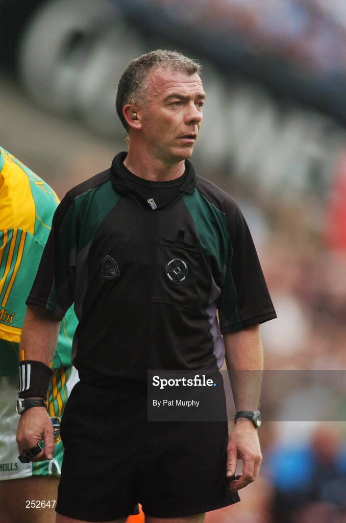17 June 2007; Referee Pat McEnaney. Bank of Ireland Leinster Senior Football Championship Quarter-Final Replay, Dublin v Meath, Croke Park, Dublin. Picture credit: Pat Murphy / SPORTSFILE