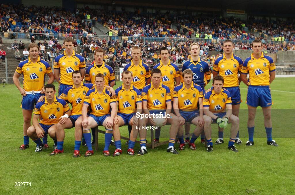 17 June 2007; The Roscommon team. Bank of Ireland Connacht Senior Football Championship Semi-Final, Sligo v Roscommon, Dr. Hyde Park, Roscommon. Picture credit: Ray Ryan / SPORTSFILE