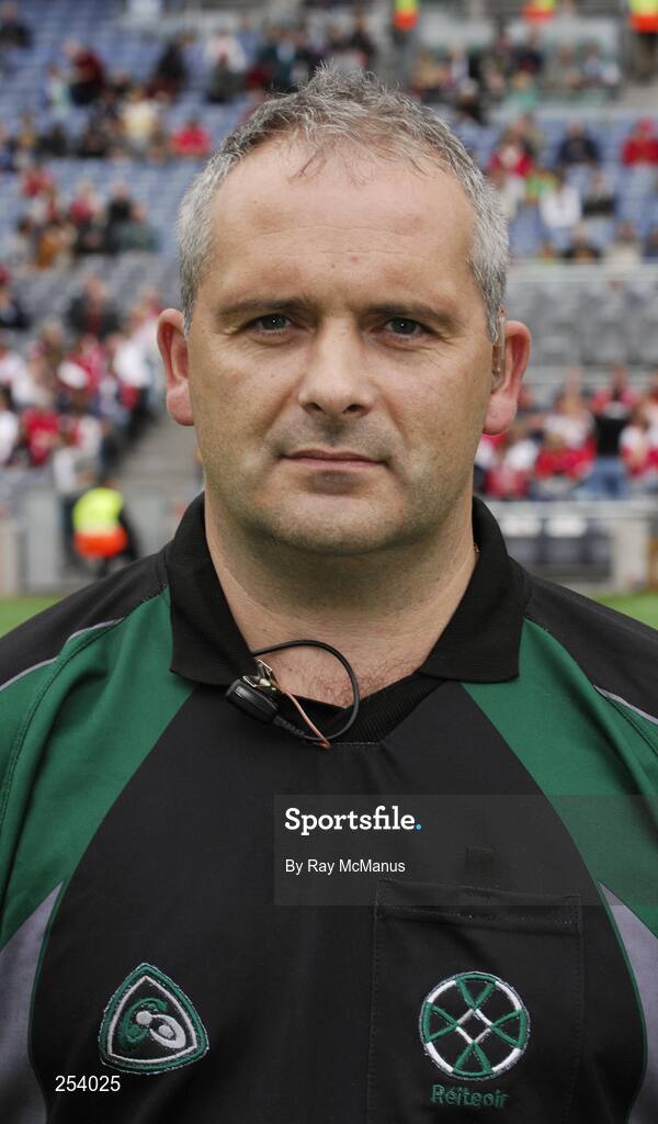 17 June 2007; Referee Pat McGovern, Galway. Bank of Ireland Leinster Senior Football Championship Quarter-Final, Louth v Wexford, Croke Park, Dublin. Picture credit: Ray McManus / SPORTSFILE
