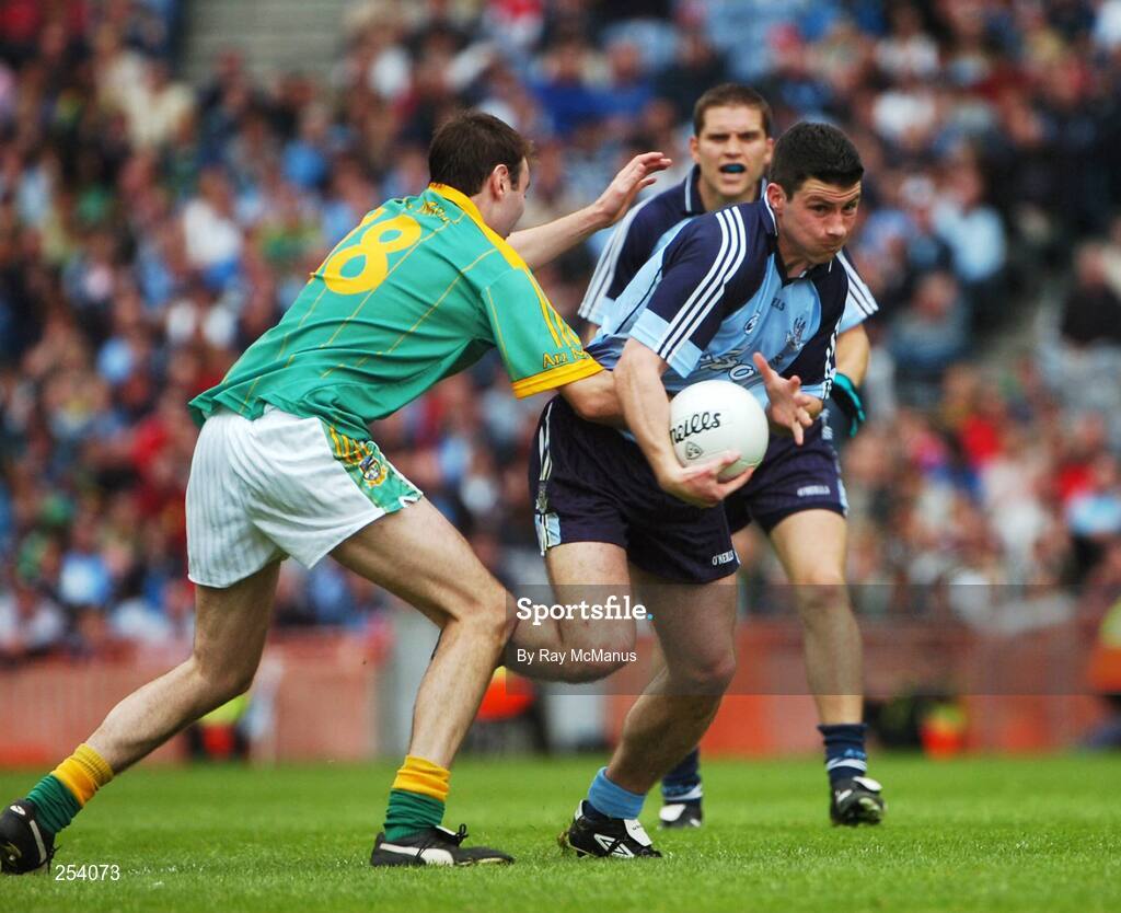 17 June 2007; Colin Moran, Dublin, in action against Stephen McGabhan, Meath. Bank of Ireland Leinster Senior Football Championship Quarter-Final Replay, Dublin v Meath, Croke Park, Dublin. Picture credit: Ray McManus / SPORTSFILE