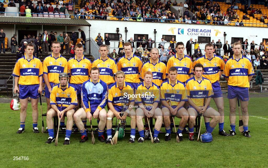 30 June 2007; The Clare team. Guinness All-Ireland Hurling Championship Qualifier, Group 1A, Round 1, Antrim v Clare, Casement Park, Belfast, Co. Antrim. Picture credit: Oliver McVeigh / SPORTSFILE