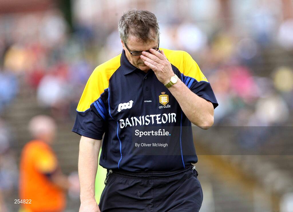 30 June 2007; Clare manager Tony Considine. Guinness All-Ireland Hurling Championship Qualifier, Group 1A, Round 1, Antrim v Clare, Casement Park, Belfast, Co. Antrim. Picture credit: Oliver McVeigh / SPORTSFILE