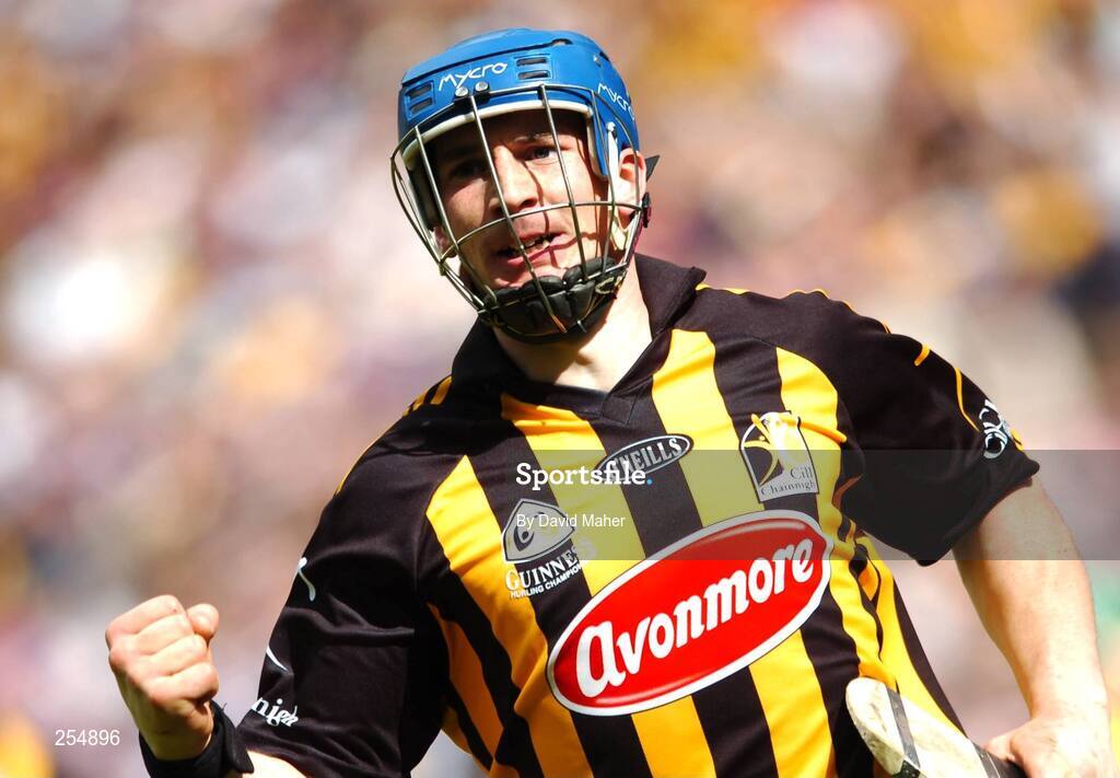 1 July 2007; Kilkenny's Willie O'Dwyer celebrates after scoring his side's first goal. Guinness Leinster Senior Hurling Championship Final, Kilkenny v Wexford, Croke Park, Dublin. Picture credit: David Maher / SPORTSFILE