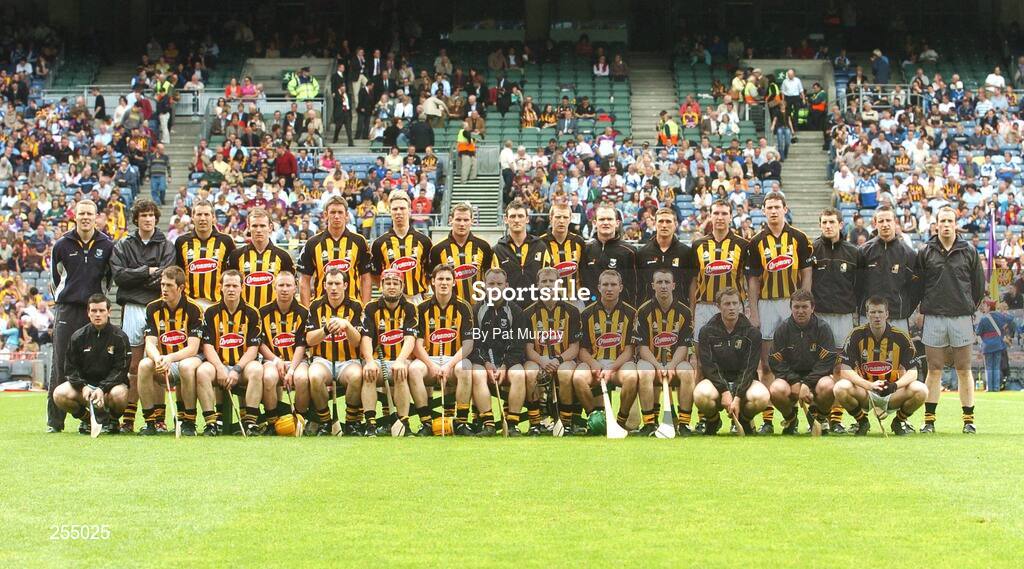 1 July 2007; The Kilkenny panel. Guinness Leinster Senior Hurling Championship Final, Kilkenny v Wexford, Croke Park, Dublin. Picture credit: Pat Murphy / SPORTSFILE