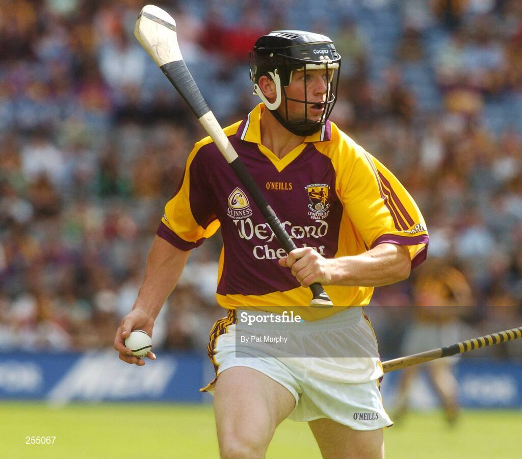 1 July 2007; Nigel Higgins, Wexford. Guinness Leinster Senior Hurling Championship Final, Kilkenny v Wexford, Croke Park, Dublin. Picture credit: Pat Murphy / SPORTSFILE