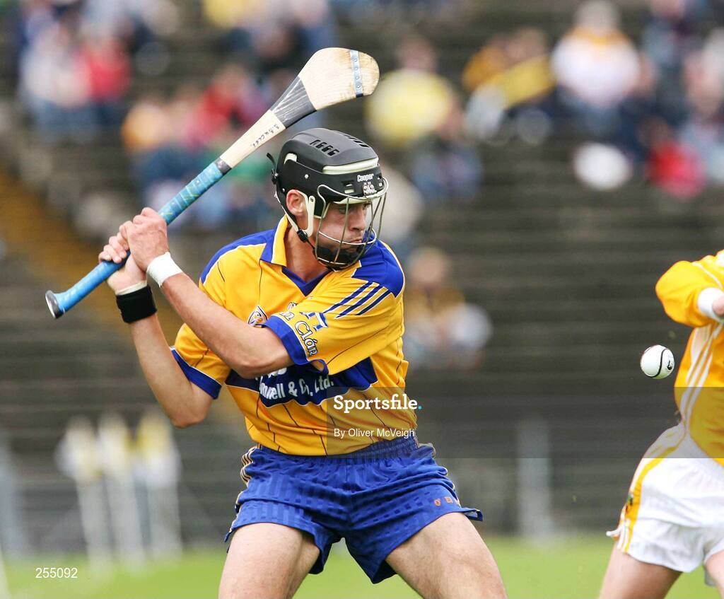 30 June 2007; Brendan Bolger, Clare. Guinness All-Ireland Hurling Championship Qualifier, Group 1A, Round 1, Antrim v Clare, Casement Park, Belfast, Co. Antrim. Picture credit: Oliver McVeigh / SPORTSFILE