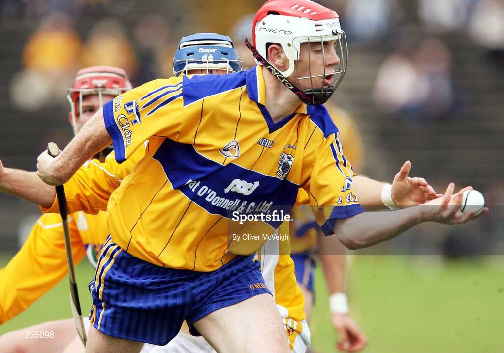 30 June 2007; Kevin Dileen, Clare. Guinness All-Ireland Hurling Championship Qualifier, Group 1A, Round 1, Antrim v Clare, Casement Park, Belfast, Co. Antrim. Picture credit: Oliver McVeigh / SPORTSFILE