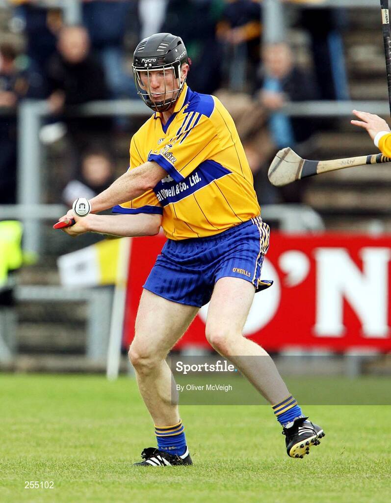 30 June 2007; Niall Gilligan, Clare. Guinness All-Ireland Hurling Championship Qualifier, Group 1A, Round 1, Antrim v Clare, Casement Park, Belfast, Co. Antrim. Picture credit: Oliver McVeigh / SPORTSFILE