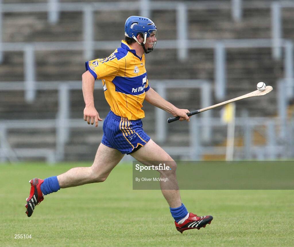 30 June 2007; James McInerney, Clare. Guinness All-Ireland Hurling Championship Qualifier, Group 1A, Round 1, Antrim v Clare, Casement Park, Belfast, Co. Antrim. Picture credit: Oliver McVeigh / SPORTSFILE