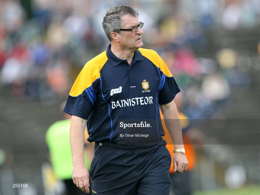 30 June 2007; Clare manager, Tony Considine. Guinness All-Ireland Hurling Championship Qualifier, Group 1A, Round 1, Antrim v Clare, Casement Park, Belfast, Co. Antrim. Picture credit: Oliver McVeigh / SPORTSFILE