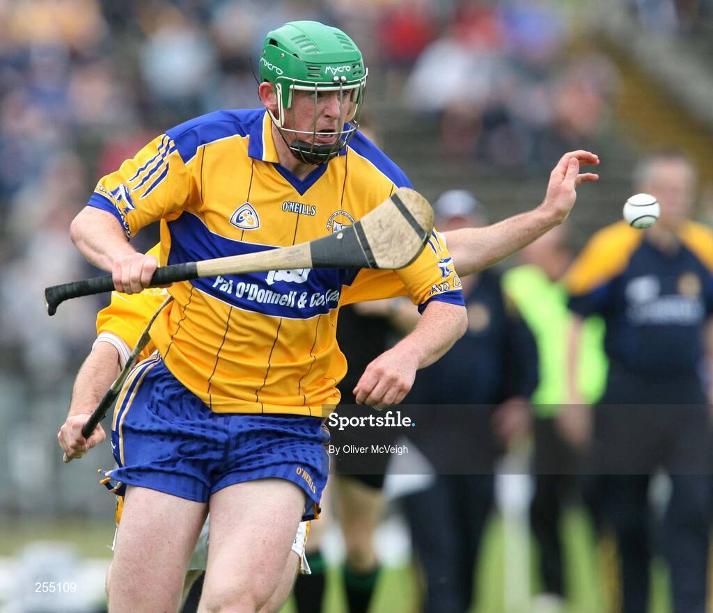 30 June 2007; Diarmuid McMahon, Clare. Guinness All-Ireland Hurling Championship Qualifier, Group 1A, Round 1, Antrim v Clare, Casement Park, Belfast, Co. Antrim. Picture credit: Oliver McVeigh / SPORTSFILE