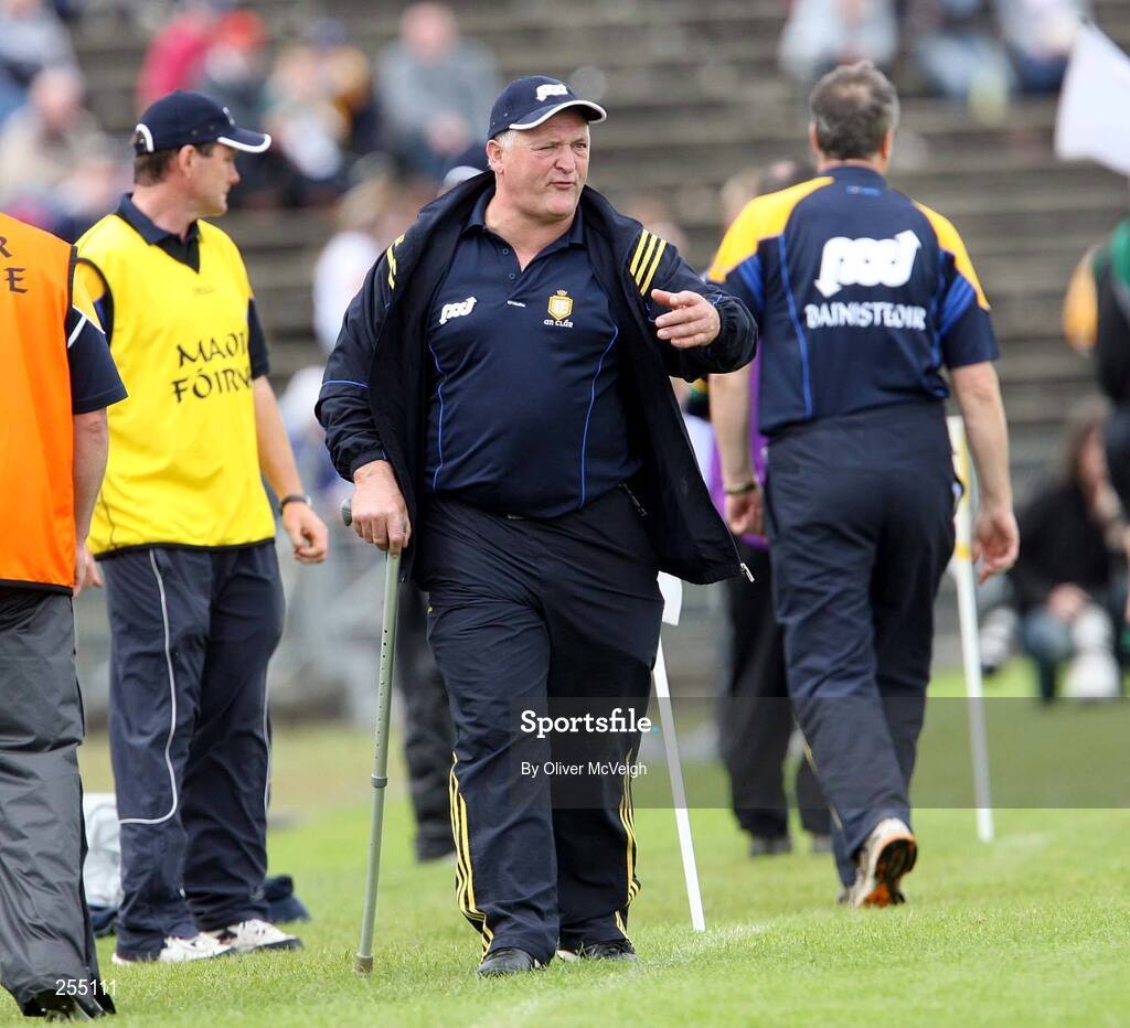 30 June 2007; Clare Assistant manager, Pat O'Connor. Guinness All-Ireland Hurling Championship Qualifier, Group 1A, Round 1, Antrim v Clare, Casement Park, Belfast, Co. Antrim. Picture credit: Oliver McVeigh / SPORTSFILE