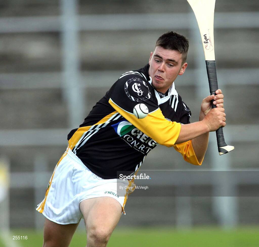 30 June 2007; Ryan McGarry, Antrim. Guinness All-Ireland Hurling Championship Qualifier, Group 1A, Round 1, Antrim v Clare, Casement Park, Belfast, Co. Antrim. Picture credit: Oliver McVeigh / SPORTSFILE