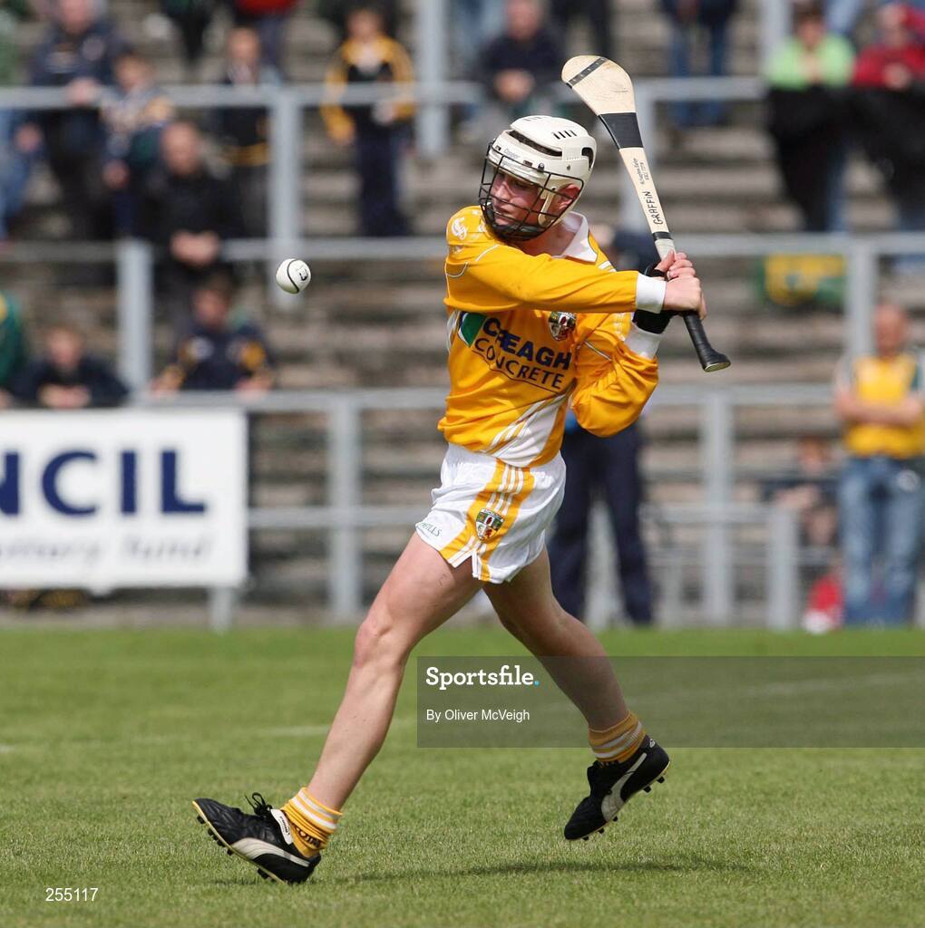 30 June 2007; Aaron Graffan, Antrim. Guinness All-Ireland Hurling Championship Qualifier, Group 1A, Round 1, Antrim v Clare, Casement Park, Belfast, Co. Antrim. Picture credit: Oliver McVeigh / SPORTSFILE