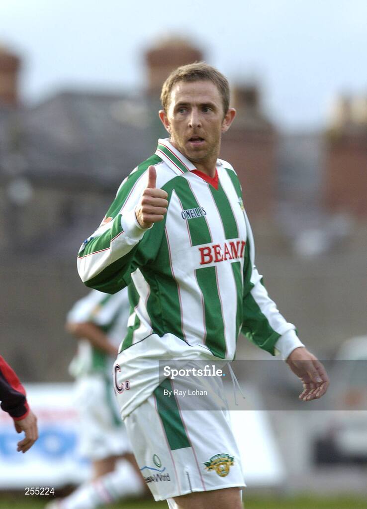 3 July 2007; Cork City's Gareth Farrelly during the game. eircom League of Ireland Cup Quarter-Final, Bohemians v Cork City, Dalymount Park, Dublin. Picture credit: Ray Lohan / SPORTSFILE