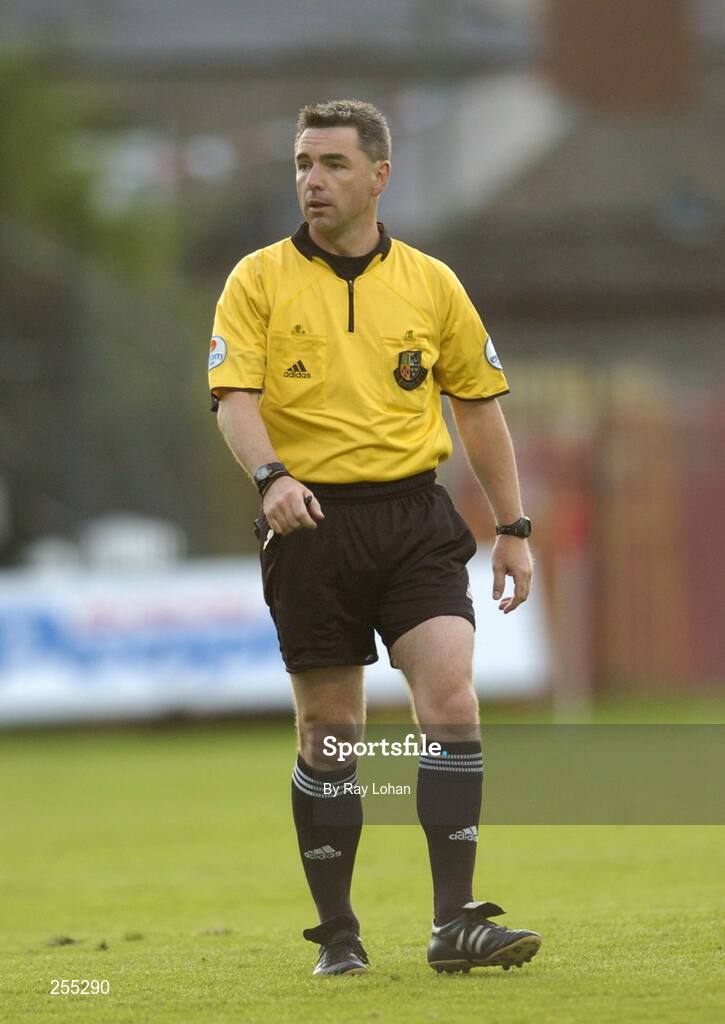 3 July 2007; Damien Hancock, Referee. eircom League of Ireland Cup Quarter-Final, Bohemians v Cork City, Dalymount Park, Dublin. Picture credit: Ray Lohan / SPORTSFILE