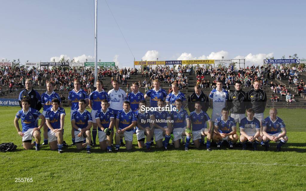 7 July 2007; The Cavan squad. Bank of Ireland All-Ireland Senior Football Championship Qualifier, Round 1, Mayo v Cavan, McHale Park, Castlebar, Co. Mayo. Picture credit: Ray McManus / SPORTSFILE