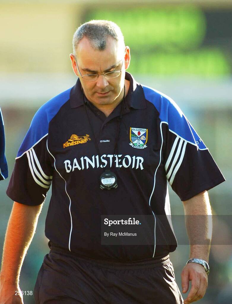 7 July 2007; Cavan manager Donal Keoghan. Bank of Ireland All-Ireland Senior Football Championship Qualifier, Round 1, Mayo v Cavan, McHale Park, Castlebar, Co. Mayo. Picture credit: Ray McManus / SPORTSFILE