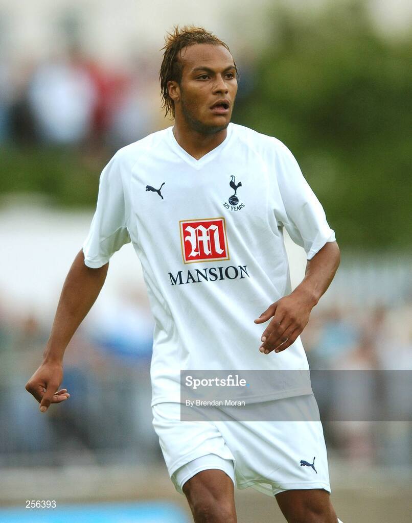 12 July 2007; Younes Kaboul, Tottenham Hotspur. Pre Season Friendly, St Patrick's Athletic v Tottenham Hotspur, Richmond Park, Dublin. Picture credit: Brendan Moran / SPORTSFILE