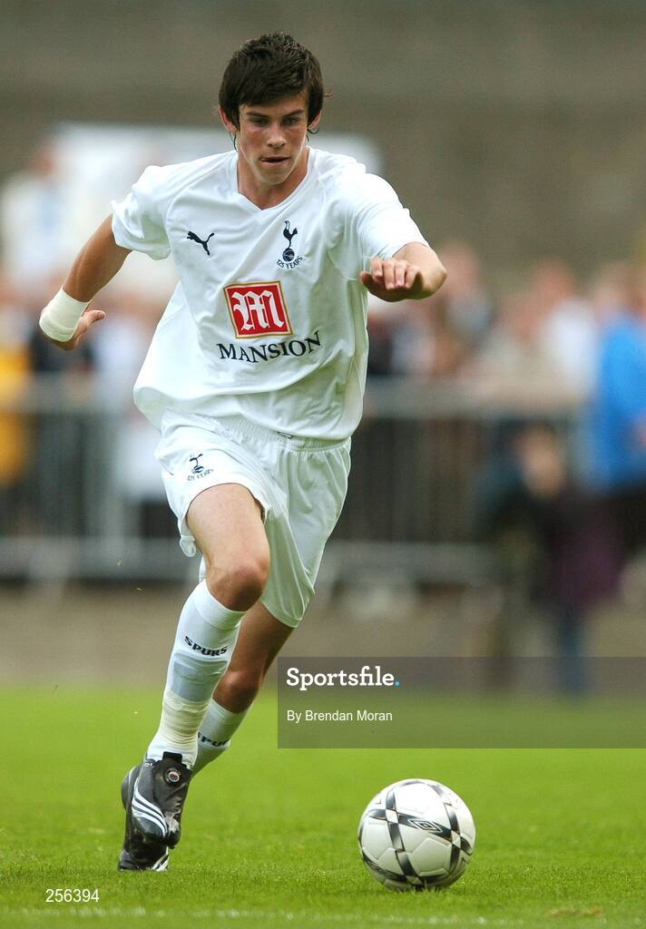 12 July 2007; Gareth Bale, Tottenham Hotspur. Pre Season Friendly, St Patrick's Athletic v Tottenham Hotspur, Richmond Park, Dublin. Picture credit: Brendan Moran / SPORTSFILE