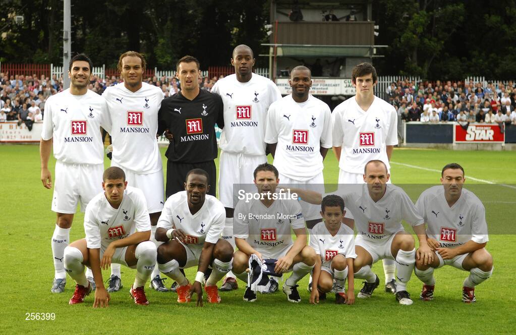 12 July 2007; The Tottenham Hotspur team. Pre Season Friendly, St Patrick's Athletic v Tottenham Hotspur, Richmond Park, Dublin. Picture credit: Brendan Moran / SPORTSFILE
