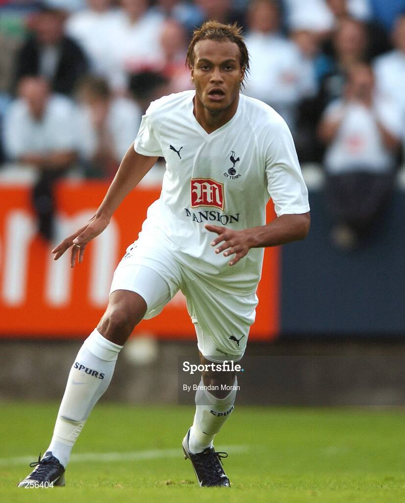 12 July 2007; Younes Kaboul, Tottenham Hotspur. Pre Season Friendly, St Patrick's Athletic v Tottenham Hotspur, Richmond Park, Dublin. Picture credit: Brendan Moran / SPORTSFILE
