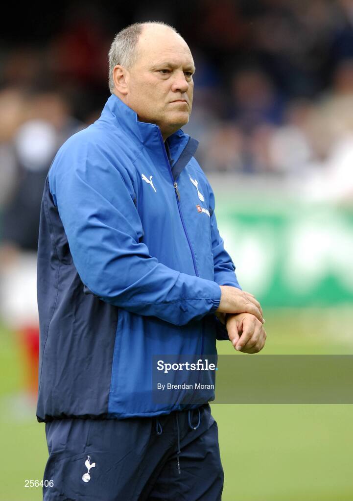 12 July 2007; Martin Jol, Tottenham Hotspur manager. Pre Season Friendly, St Patrick's Athletic v Tottenham Hotspur, Richmond Park, Dublin. Picture credit: Brendan Moran / SPORTSFILE