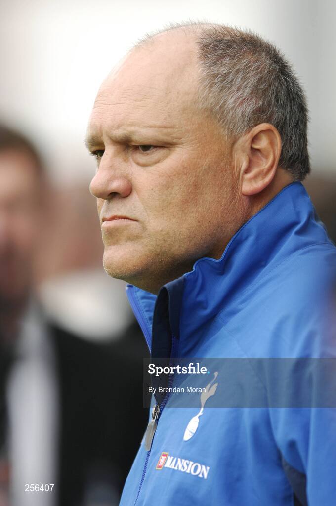 12 July 2007; Martin Jol, Tottenham Hotspur manager. Pre Season Friendly, St Patrick's Athletic v Tottenham Hotspur, Richmond Park, Dublin. Picture credit: Brendan Moran / SPORTSFILE