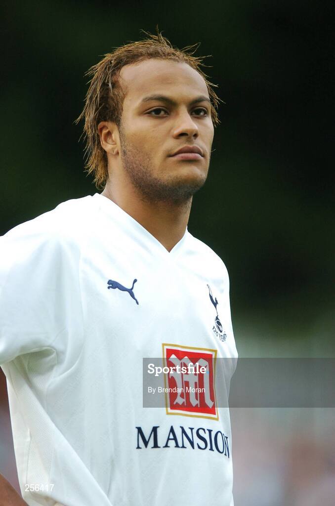 12 July 2007; Younes Kaboul, Tottenham Hotspur. Pre Season Friendly, St Patrick's Athletic v Tottenham Hotspur, Richmond Park, Dublin. Picture credit: Brendan Moran / SPORTSFILE