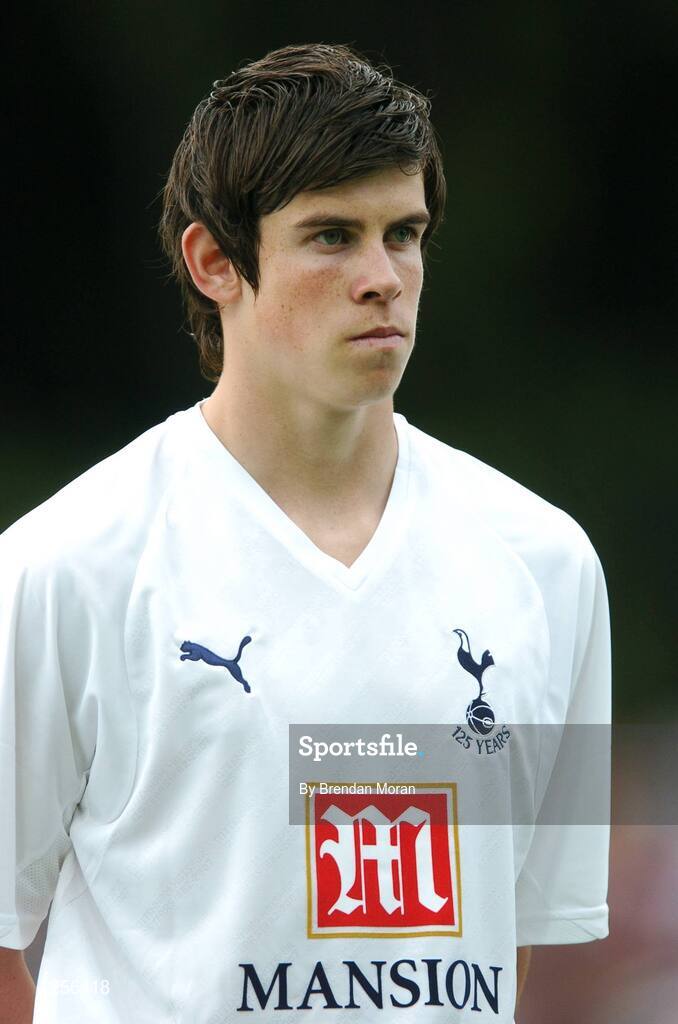 12 July 2007; Gareth Bale, Tottenham Hotspur. Pre Season Friendly, St Patrick's Athletic v Tottenham Hotspur, Richmond Park, Dublin. Picture credit: Brendan Moran / SPORTSFILE