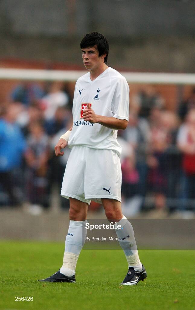 12 July 2007; Gareth Bale, Tottenham Hotspur. Pre Season Friendly, St Patrick's Athletic v Tottenham Hotspur, Richmond Park, Dublin. Picture credit: Brendan Moran / SPORTSFILE