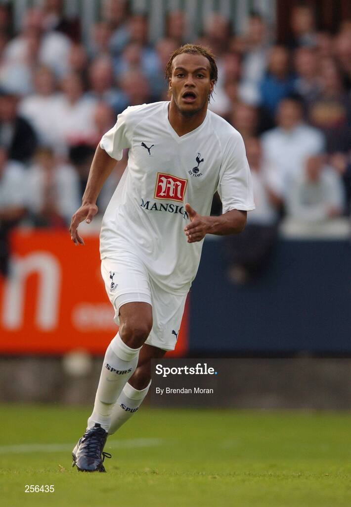 12 July 2007; Younes Kaboul, Tottenham Hotspur. Pre Season Friendly, St Patrick's Athletic v Tottenham Hotspur, Richmond Park, Dublin. Picture credit: Brendan Moran / SPORTSFILE