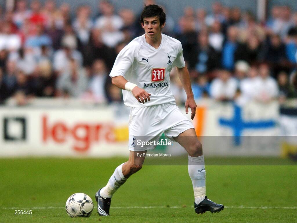 12 July 2007; Gareth Bale, Tottenham Hotspur. Pre Season Friendly, St Patrick's Athletic v Tottenham Hotspur, Richmond Park, Dublin. Picture credit: Brendan Moran / SPORTSFILE