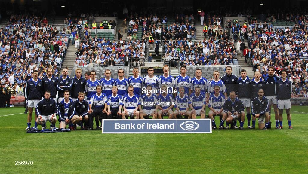 15 July 2007;The Laois squad. Bank of Ireland Leinster Senior Football Championship Final, Dublin v Laois, Croke Park, Dublin. Picture credit: Ray McManus / SPORTSFILE