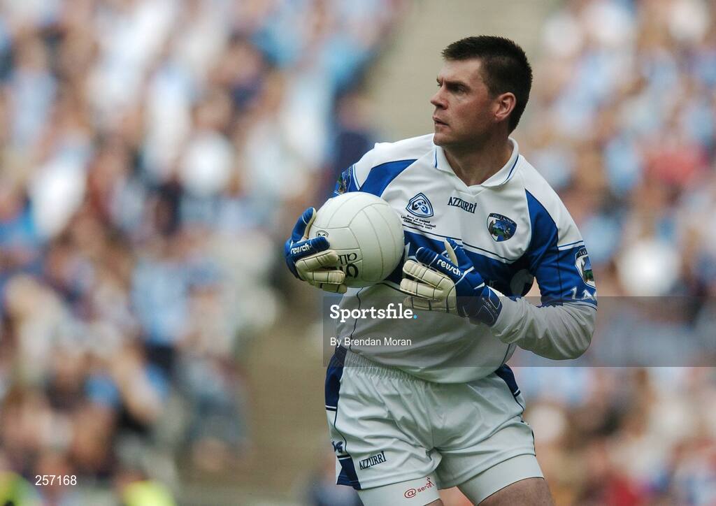 15 July 2007; Fergal Byron, Laois. Bank of Ireland Leinster Senior Football Championship Final, Dublin v Laois, Croke Park, Dublin. Picture credit: Brendan Moran / SPORTSFILE