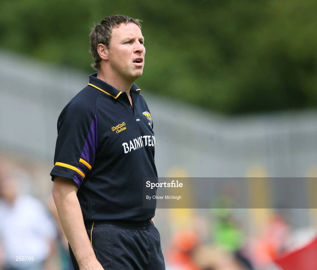 8 July 2007; Wexford manager, Paul Bealin. Bank of Ireland All-Ireland Senior Football Championship Qualifier, Round 1, Fermanagh v  Wexford, St Tighearnach's Park, Clones, Co. Monaghan. Picture credit: Oliver McVeigh / SPORTSFILE