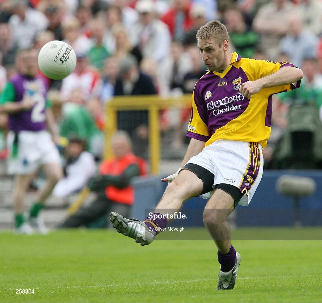 8 July 2007; Mattie Forde, Wexford. Bank of Ireland All-Ireland Senior Football Championship Qualifier, Round 1, Fermanagh v  Wexford, St Tighearnach's Park, Clones, Co. Monaghan. Picture credit: Oliver McVeigh / SPORTSFILE