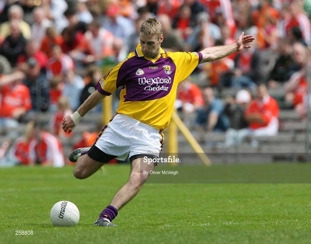 8 July 2007; Mattie Forde, Wexford. Bank of Ireland All-Ireland Senior Football Championship Qualifier, Round 1, Fermanagh v  Wexford, St Tighearnach's Park, Clones, Co. Monaghan. Picture credit: Oliver McVeigh / SPORTSFILE