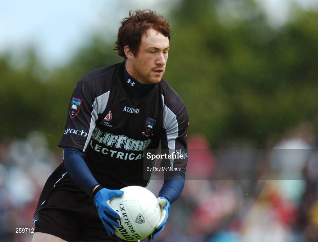 8 July 2007; Kenneth Sweeney, Sligo. Bank of Ireland Connacht Senior Football Championship Final, Galway v Sligo, Dr. Hyde Park, Roscommon. Picture credit: Ray McManus / SPORTSFILE