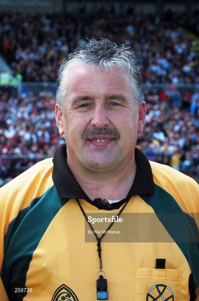8 July 2007; Brian Crowe, referee. Bank of Ireland Connacht Senior Football Championship Final, Galway v Sligo, Dr. Hyde Park, Roscommon. Picture credit: Ray McManus / SPORTSFILE