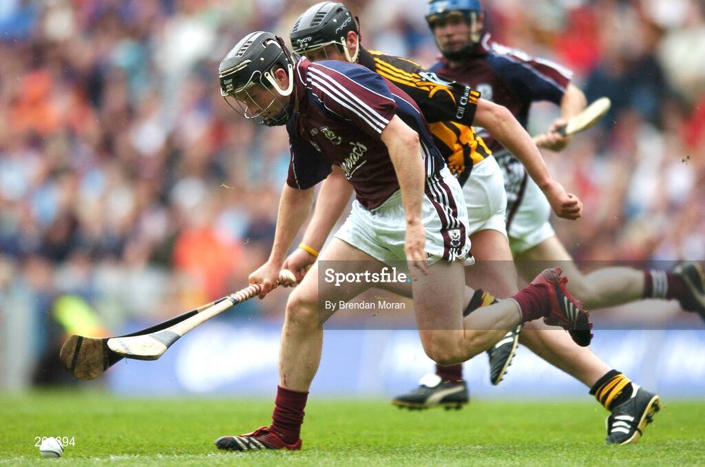28 July 2007; Niall Healy, Galway, in action against Jackie Tyrrell, Kilkenny. Guinness All-Ireland Senior Hurling Championship Quarter-Final, Kilkenny v Galway, Croke Park, Dublin. Picture credit; Brendan Moran / SPORTSFILE